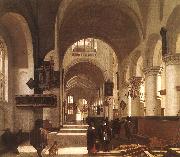 Emmanuel de Witte Interior of a Church Norge oil painting reproduction